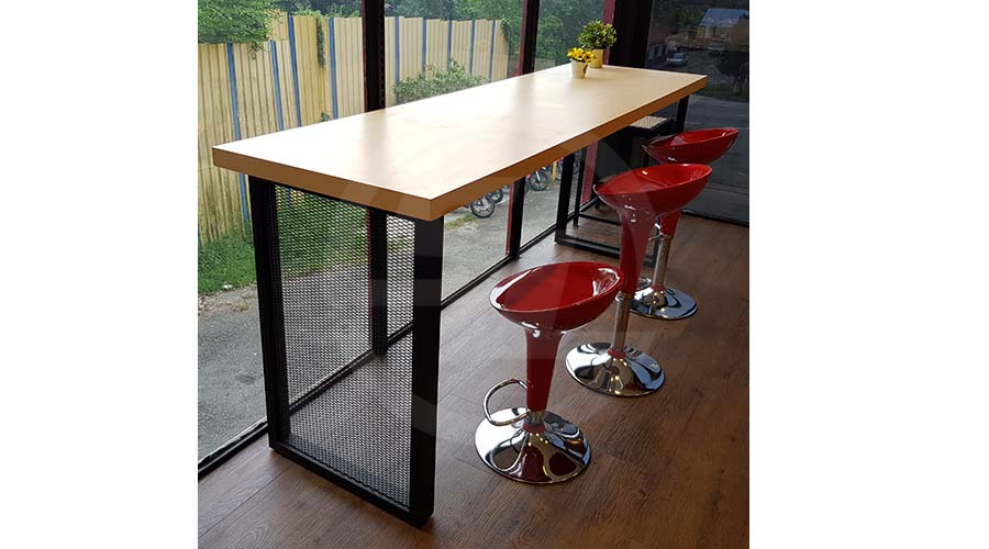 Oppa Island Table w/ Diamond  Netting (Side)